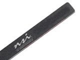 NSI Black Cushion Nail File - 180/240 grit - Washable