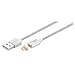 Produktbild USB A-Micro USB B 1,2m Magnet Magnet Mircro USB sync & charging cable