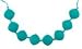 Chew-Choos 'Sweet pea' Silicone Teething Necklace (Tropical Turquoise)