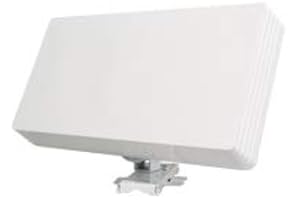 HMP Selfsat H30D2+ Twin SAT Flachantenne mit Profi Fensterdurchführung weiß DVB-S2
