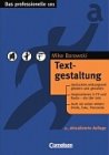 Das professionelle 1 x 1 - bisherige Fachbuchausgabe: Textgestaltung