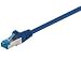 Produktbild Microconnect sftp6 a005b 0,5 m Cat6 a blau Netzwerk-Kabel – Netzwerk-Kabel (0,5 m, CAT6 A, RJ-45, RJ-45, blau)