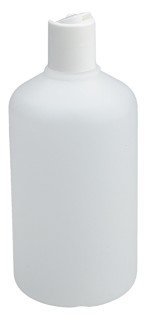 Sibel Empty Shampoo Bottle with Pouring Cap - 500ml