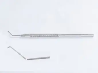 Stainless Steel Phaco Chopper Blunt Tip 1.00 mm