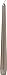 Produktbild Premium Spitzkerzen metallic platin 250 x 25 mm
