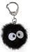 Produktbild Mein Nachbar Totoro / Chihiros Reise (Ghibli) Plüsch Schlüsselanhänger: Rußmännchen (Susuwatari / Makkuro Kurosuke)