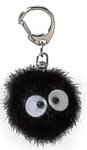 Preisvergleich Produktbild Mein Nachbar Totoro / Chihiros Reise (Ghibli) Plüsch Schlüsselanhänger: Rußmännchen (Susuwatari / Makkuro Kurosuke)