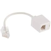 Cable RJ45 to RJ11 Plastic Telephone Line Cord Landline for JioAirFiber ...