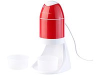 Rosenstein & Söhne Shaved-Ice-Maker SES-170.SI mit 2 Eisformen - 3