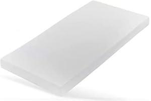 ‎DEDSTORE-BABY Dedstore-Baby Kindermatratze 60x120 Mit Matratzenüberzug - Bilateral Baby Matratze 60 x 120 - Babymatratze - Kinder Matratze - Schaumstoff Bezug abnehmbar Kind - Jugendmatratze Weiß