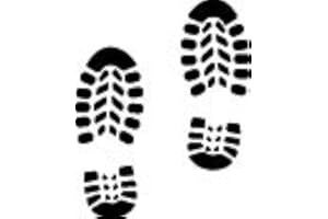 ‎STEMPLINO Stemplino® Midistempel - Motiv: Schuhabdruck - 18mm Durchmesser - Holzstempel Wichtel Stempel Wichtelzubehör Wichtel Zubehör mit Schuhabdruck Motiv Spuren