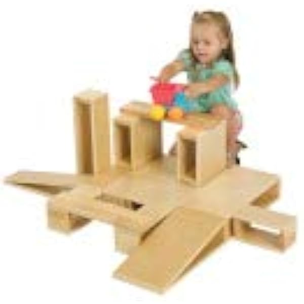 wooden block set for toddlers