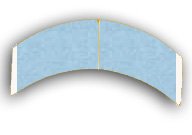 Lace Front Support C Curve Lace Wigs & Toupees 36 Pack