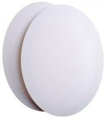 Photofuse Stretched Artists Canvas - 8"x10" Oval Round Edge