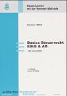 Image de Basics Steuerrecht: EStG & AO: Die Essentials (Skripten - Öffentliches Recht)