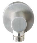 DeLanwa Massiv Edelstahl Wandanschlussbogen DN15 Brauseschlauchanschluß Anschluss, 604041.0