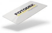 500x FOTODEK TECHNOLOGY (MI4-82-A) Blank White PVC NXP MIFARE® EV1 4K Contactless Chip Technology Cards - 820 Micron.
