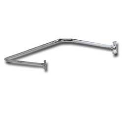 Barclay 4140 - 54-cp shaped Shower rod by Barclay