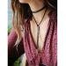 Imported Vintage Black Charm Retro Gothic Velvet Cord Choker Necklace Pendant-56003988MG RS.149.00