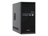 Chieftec CD-01B-U3-OP Mini-Tower Schwarz Computer-Gehäuse, CD-01B-U3-OP