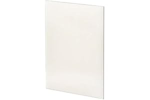 STOVESNBITS Aga New Little Wenlock Stove Glass (260mm x 200mm-Plain)