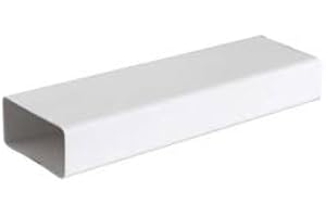 EDIL PLAST serie CT126B Tubo bianco da 1,5 mt rettangolare 120x60 mm