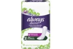 Always Discreet - Assorbenti per perdite urinarie normali, Formato Eco, 4 Confezioni da 12 (48 Pezzi)