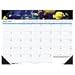 Produktbild House Of Doolittle hod193 Sea Life Fotografien Monatliche Schreibtischunterlage Kalender