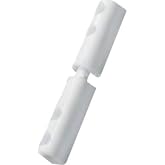 Proalet 17x25 mm Plastik Sineklik Menteşesi 4 Adet - Beyaz Renk Pencere ve Kapı Sinekliği Yedek Par&ccedil;ası - Dayanıklı Plastik S