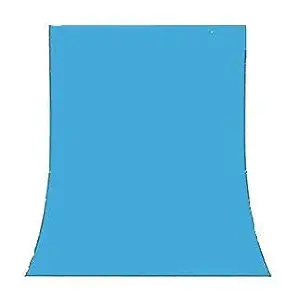 PRIYAM 8 x12 FT chromakey LEKERA Backdrop Photo Light Studio Photography Background - Blue