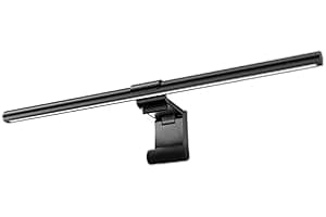 RSBYE Computer Monitor Lampe LED USB mit Touch Control, Monitor Light Bar mit Anti-blauem Licht, Bildschirmlampe mit Auto-Dimmen, Schreibtischlampe mit einstellbarem Farbtemperatur Helligkeit 【Berühren】