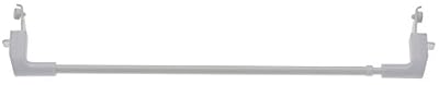 HomeMaison Home Maison 10016740 Press & Go Tringle Extension Sans Embout sans Perçage Blanc