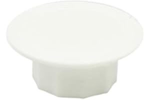 IROX 10 Tappi Copriforo 10mm Bianco Plastica PLA Diametro Testa 16mmTappo Copri Foro Stampato 3D