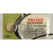 One (1) X Maxell 373 SR916 W sb-aj Silberoxid Uhrenbatterie 1, 55 V Blisterpackung verpackt