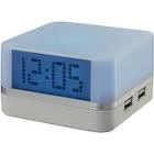 Preisvergleich Produktbild USB-Design Digitaluhr + 4 Port USB-Hub