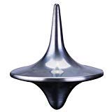 no brand AT Vintage Totem Accurate Spinning Top Zinc Alloy Silver Inexpensive Gift New