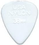 *FREE SHIPPING* Jim Dunlop Nylon Guitar Picks / Plectrums: 038mm (Handy pack of 12 Picks)