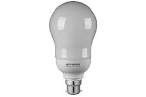 GE Sylvania B22 20W Mini-Lynx Standard 2700K Compact Fluorescent Light Bulb