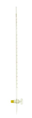 American Educational Borosilicate Glass 10mL Burette, with Ground Glass Stopcock