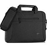 ProCase Sac/Sacoche pour Ordinateur Portable 11-12', Sac à Bandoulière Messenger Porte-documents Sacoche pour Macbook 12 '/ Air 11', iPad Pro 12.9', Surface Pro 7/6/4/3-Noir