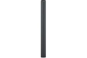 Velamp SPH115 Mât de 60 mm de diamètre, Longueur: 150 cm pour Les Globes APOLUX ABS résistant aux UV, Noir