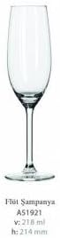 Borgonovo Glassware - Drop Flute - 6 Pack