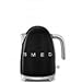 Price comparison product image Smeg KLF11BLUK 50's Retro Style Aesthetic Kettle, Black