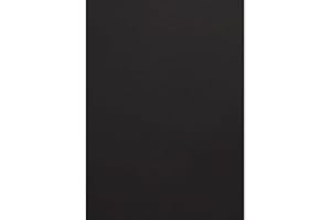 Netuno 10 hojas de cárton de colores negro A4 210x297 mm 300g Malmero Noir cartulina imprimible papel grueso para manualidades tarjetas álbumes folletos invitaciones Navidad cajas menús escuela