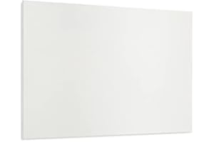 Klarstein Stufa Elettrica Infrarossi Basso Consumo, Pannello Radiante 580 Watt con Telecomando e Timer, per Riscaldamento Senza CO2