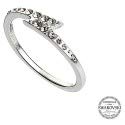  Anillo swarovski Lightening Bolt Harry Potter plata