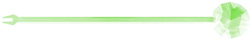 Fackelmann 50423 12 Partysticks Diamant, Snack-Picker, 18 cm - 2