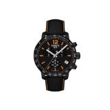 Tissot Quickster CHRONOGRAF schwarz Leder Herren Uhr #T095.417.36.057.00