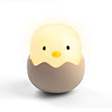 Anyfun Cute Chick Nursery Luz de Noche LED para niños, Recargable y portátil Luz de Noche para bebés Brillo Ajustable Cuidado de los Ojos para bebés o niños pequeños Lámpara de luz Nocturna
