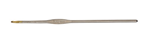 KnitPro Häkelnadel Stahl mit Goldspitze 0,50mm 30761